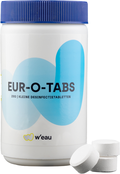 W'eau grote chloortabletten 200 grams - 1 kg