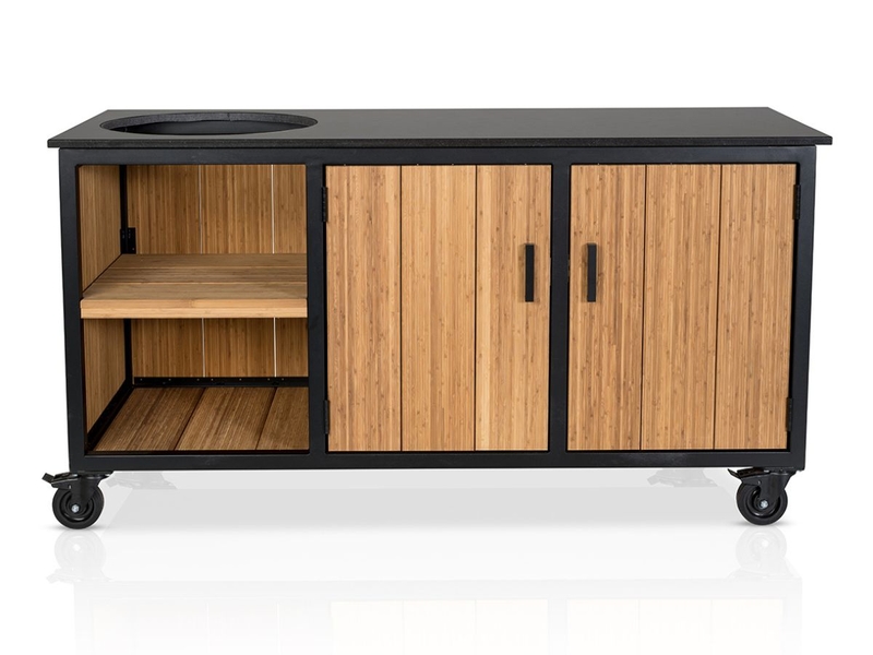 Fraaii Buitenkeuken Bamboo Natural Inferno