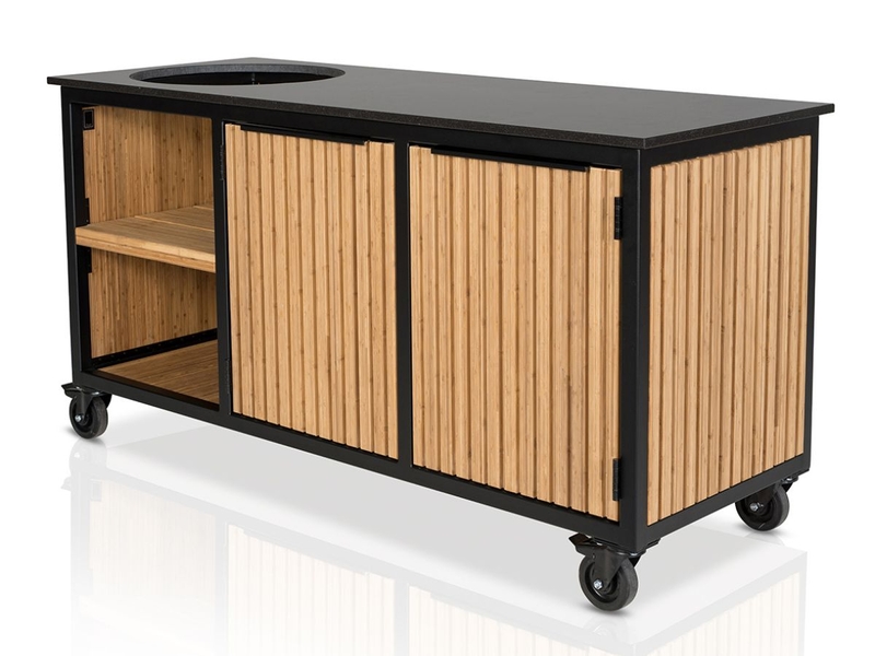 Fraaii Buitenkeuken Bamboo Natural Rhombus Inferno XL