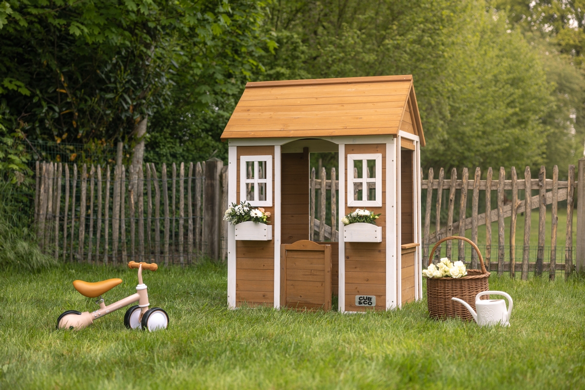 Cub & Co. Cozy Cottage houten speelhuisje