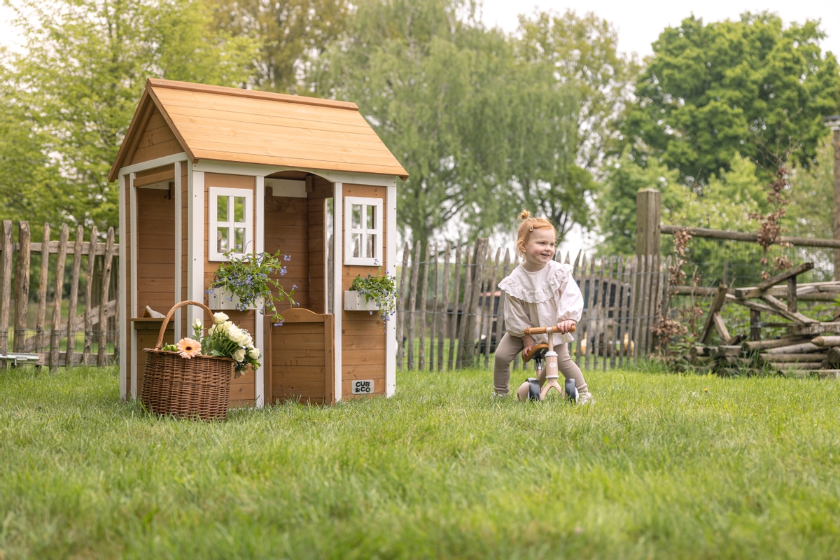 Cub & Co. Cozy Cottage houten speelhuisje