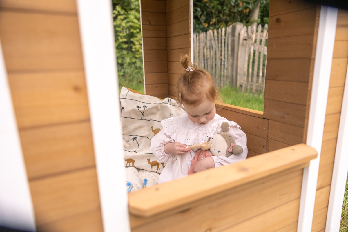 Cub & Co. Cozy Cottage houten speelhuisje