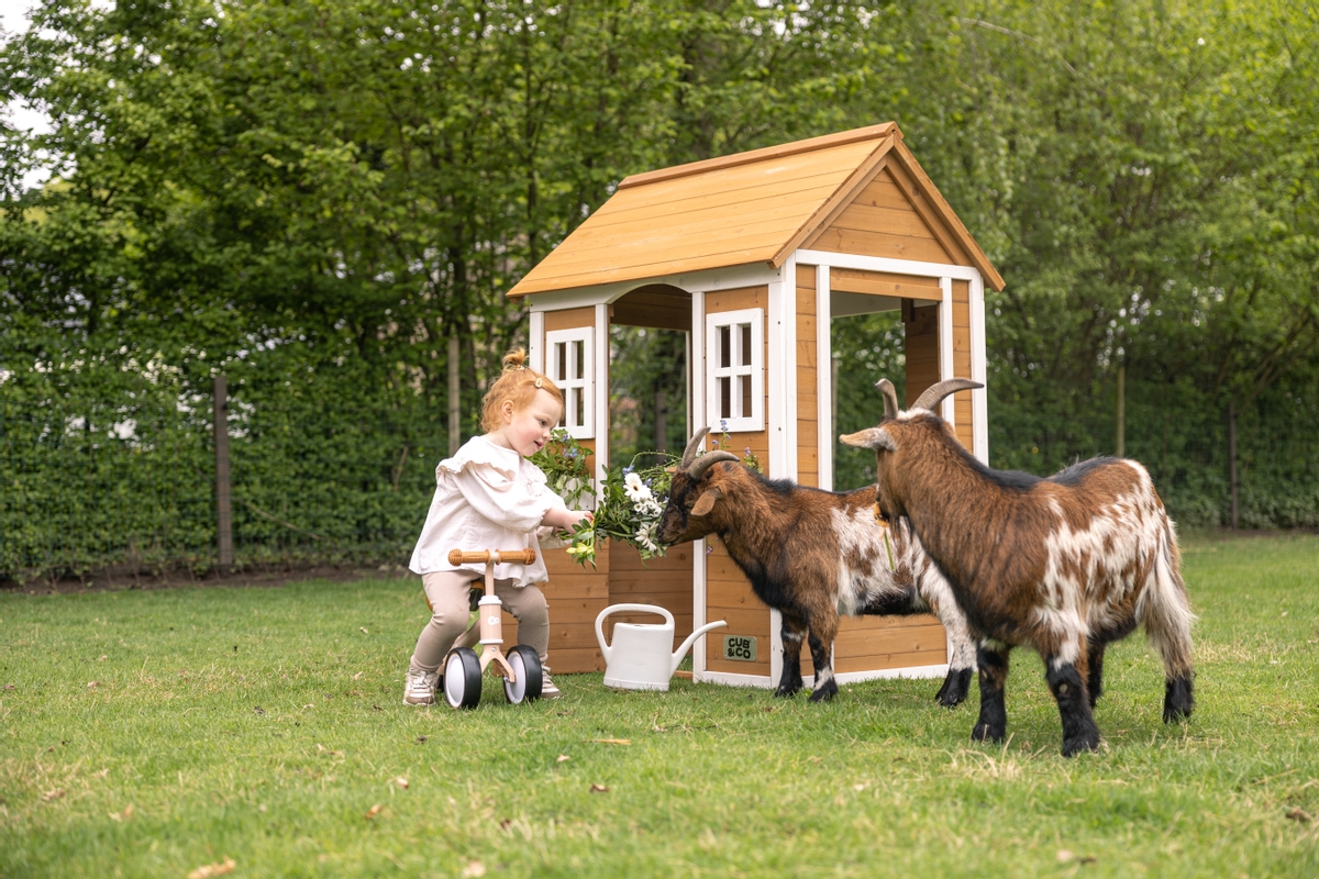 Cub & Co. Cozy Cottage houten speelhuisje