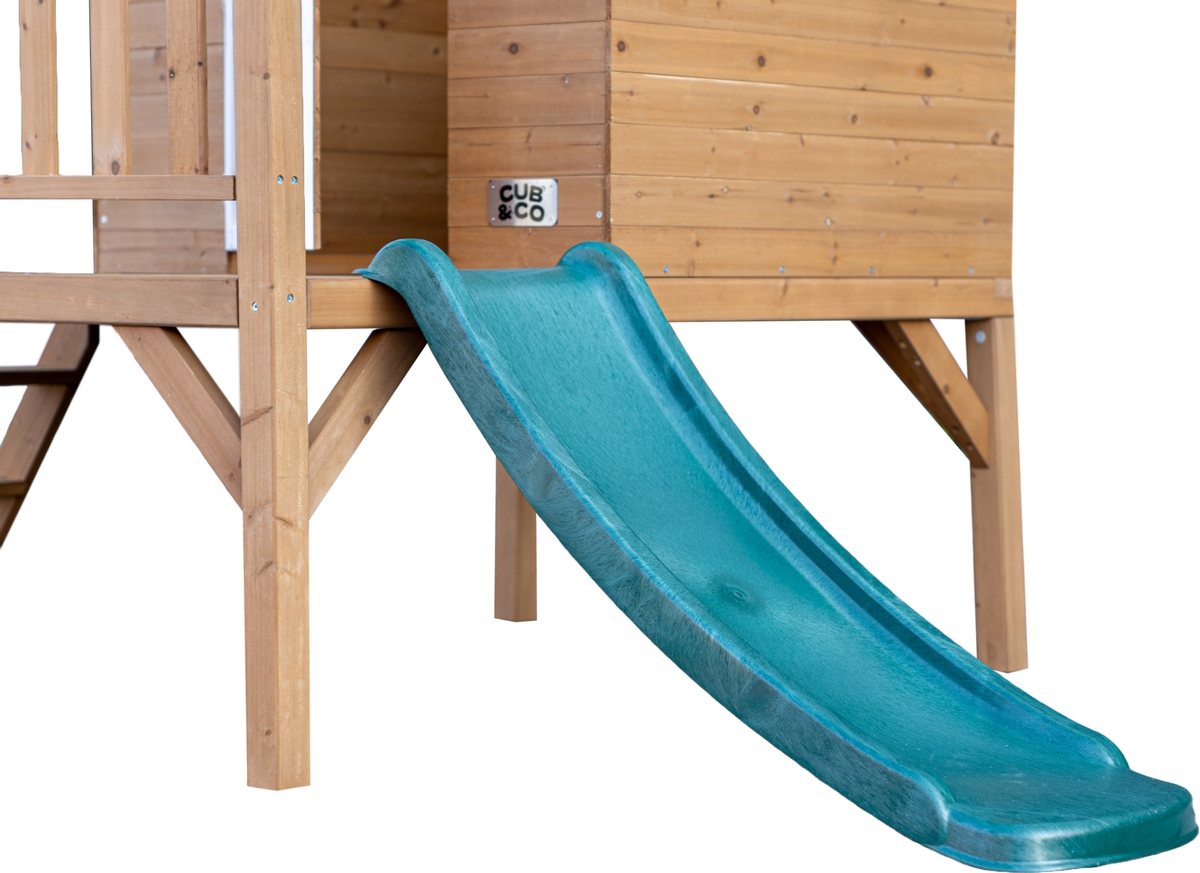 Cub & Co. Queenslander houten speelhuisje met glijbaan