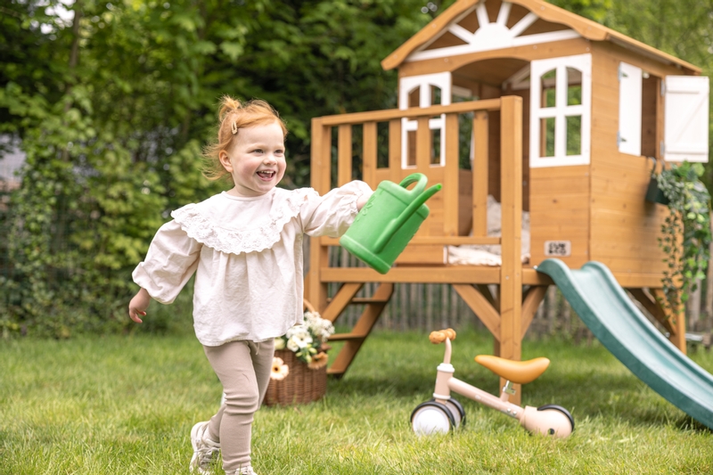 Cub & Co. Queenslander houten speelhuisje met glijbaan