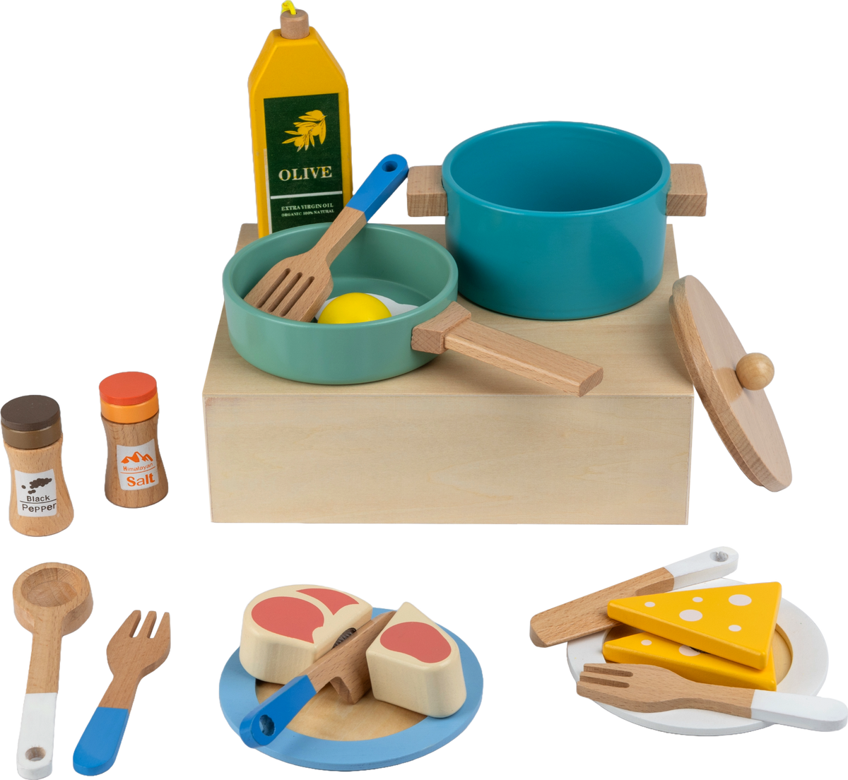 Cub & Co. Cooking Set speelhuis accessoire