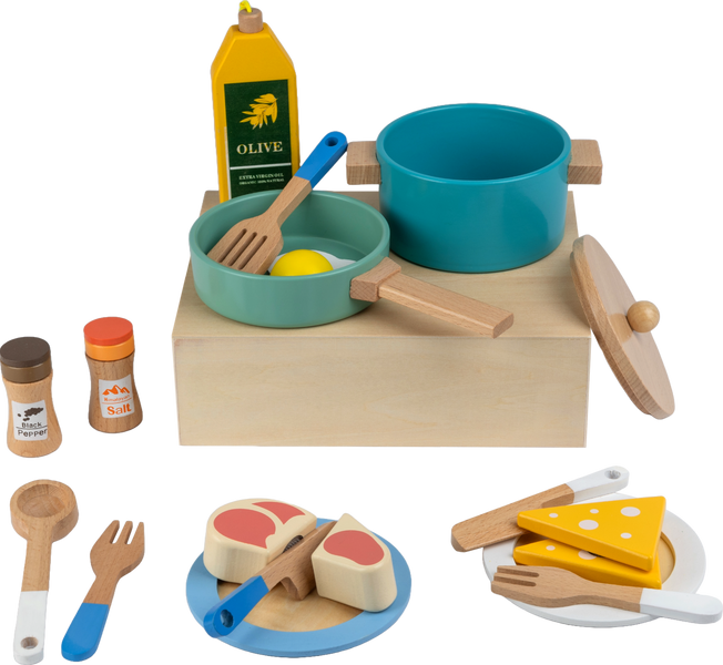 Cub & Co. Cooking Set speelhuis accessoire