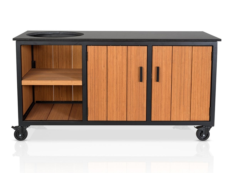 Fraaii Buitenkeuken Bamboo Teak Oil Inferno XL