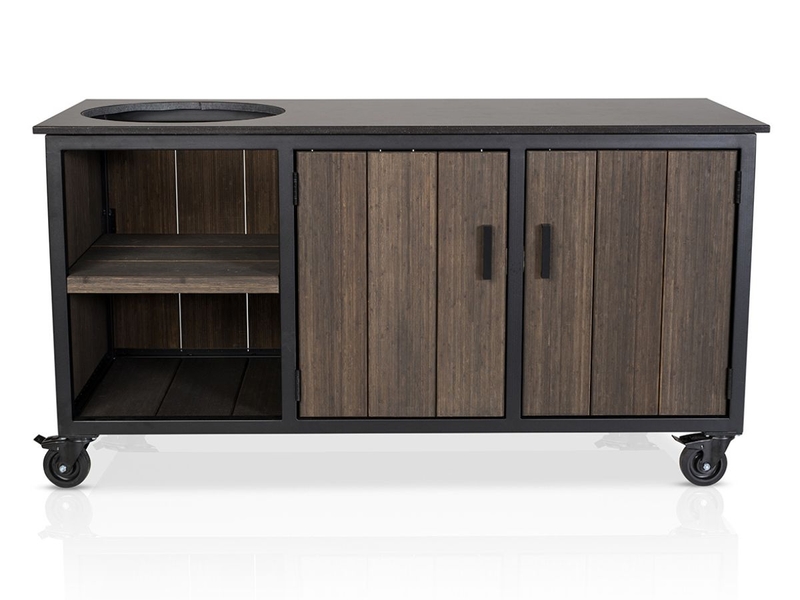 Fraaii Buitenkeuken Bamboo Graphite Inferno XL