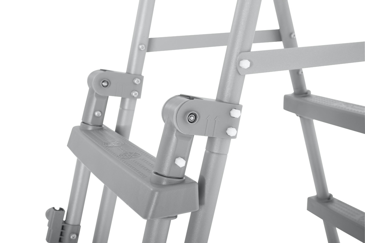 Bestway zwembadtrap 107 - 122 cm - Afneembare treden