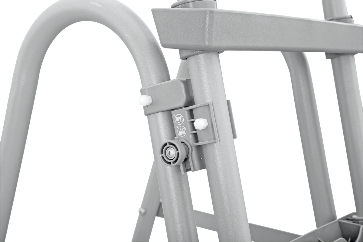 Bestway zwembadtrap 107 - 122 cm - Afneembare treden