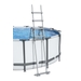 Bestway zwembadtrap 107 - 122 cm - Afneembare treden