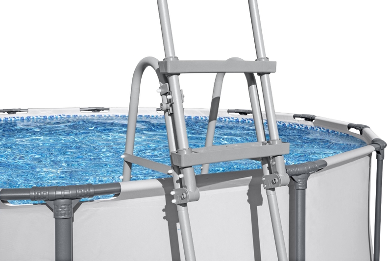 Bestway zwembadtrap 107 - 122 cm - Afneembare treden