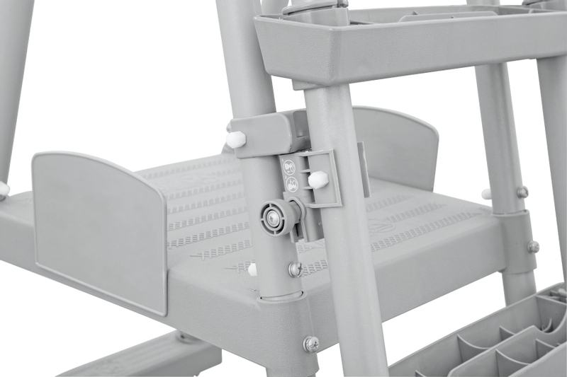 Bestway zwembadtrap 122 - 132 cm - Afneembare treden