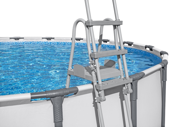 Bestway zwembadtrap 122 - 132 cm - Afneembare treden