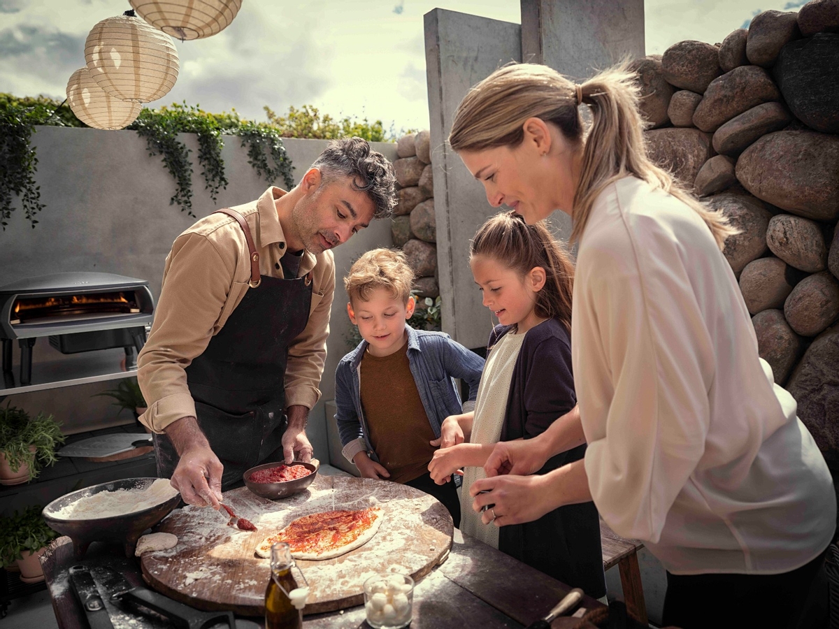 Witt Etna Rotante pizza oven - Zwart