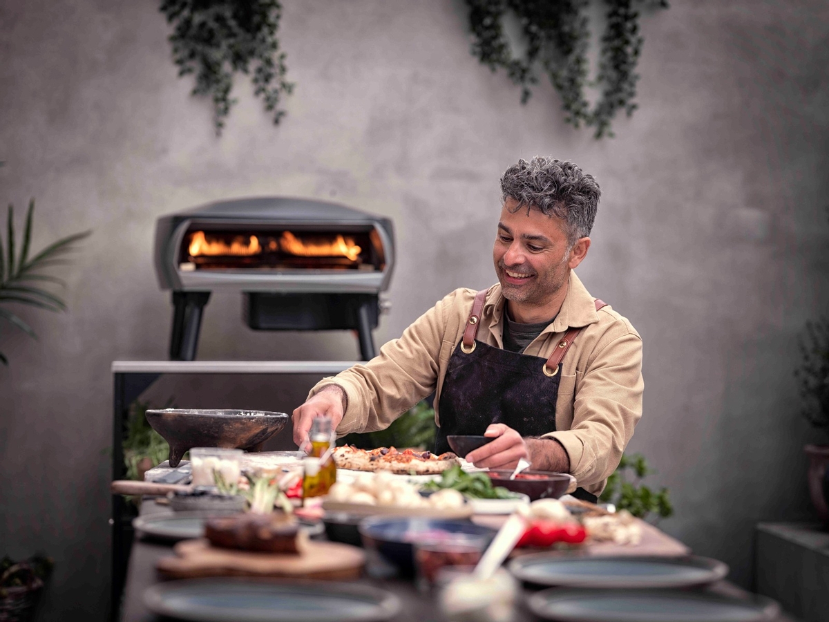 Witt Etna Rotante pizza oven - Zwart