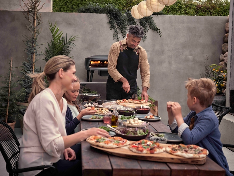 Witt Etna Rotante pizza oven - Zwart