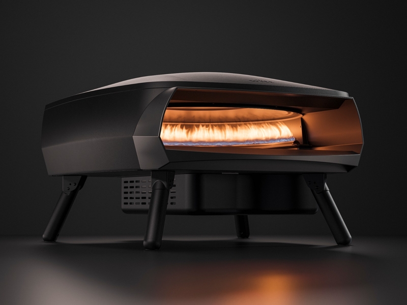 Witt Etna Rotante pizza oven - Zwart
