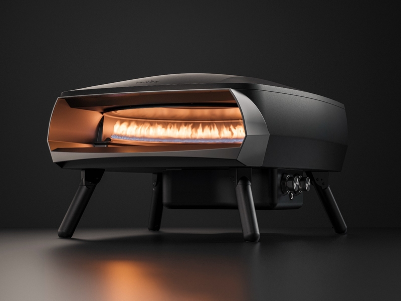 Witt Etna Rotante pizza oven - Zwart
