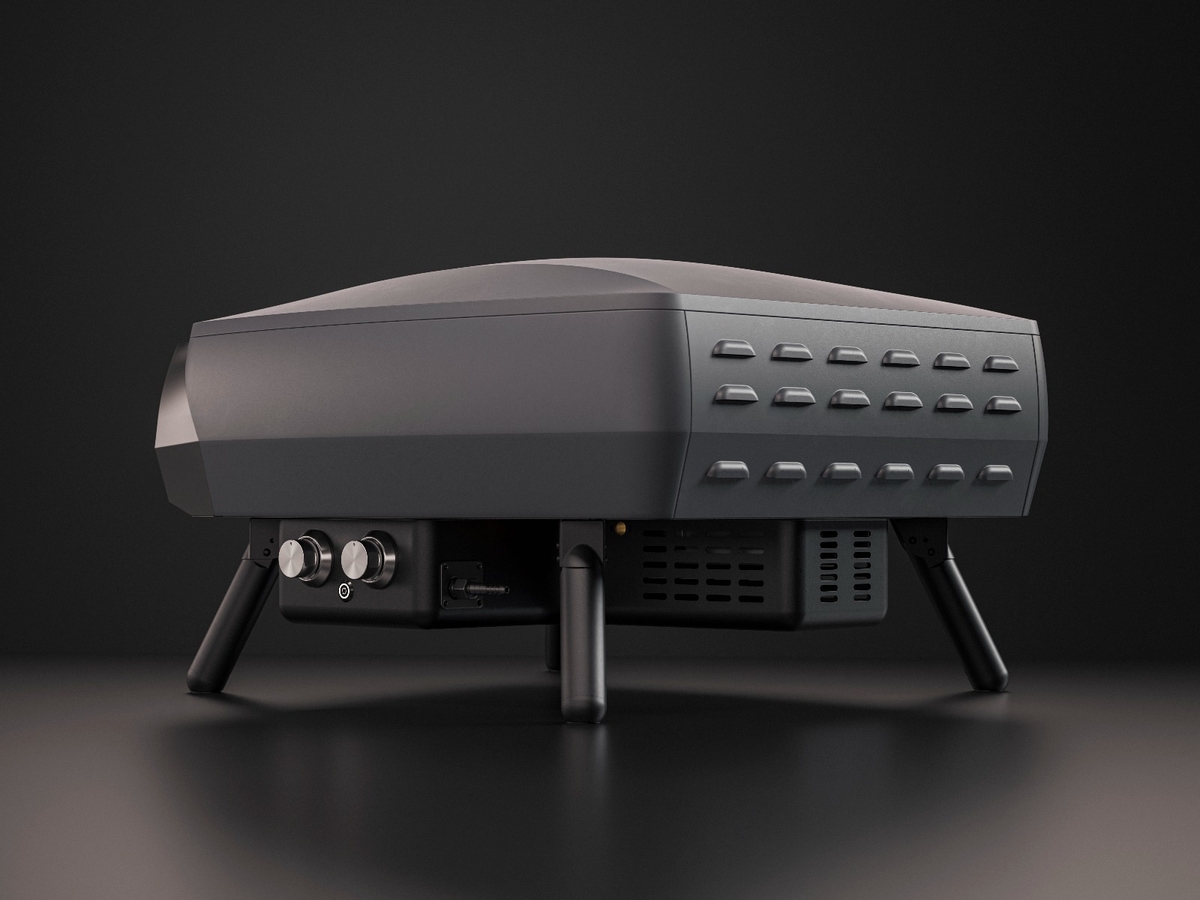 Witt Etna Rotante pizza oven - Antraciet