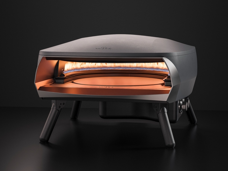 Witt Etna Rotante pizza oven - Antraciet