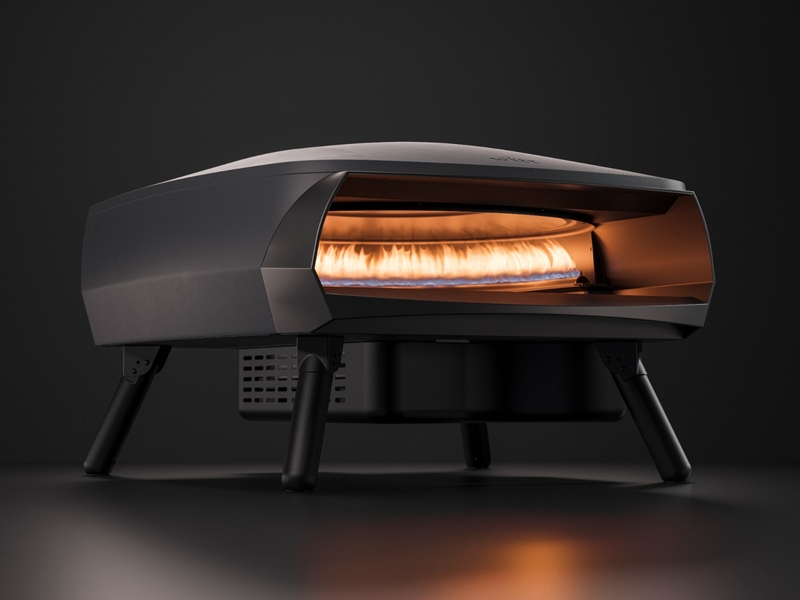 Witt Etna Rotante pizza oven - Antraciet