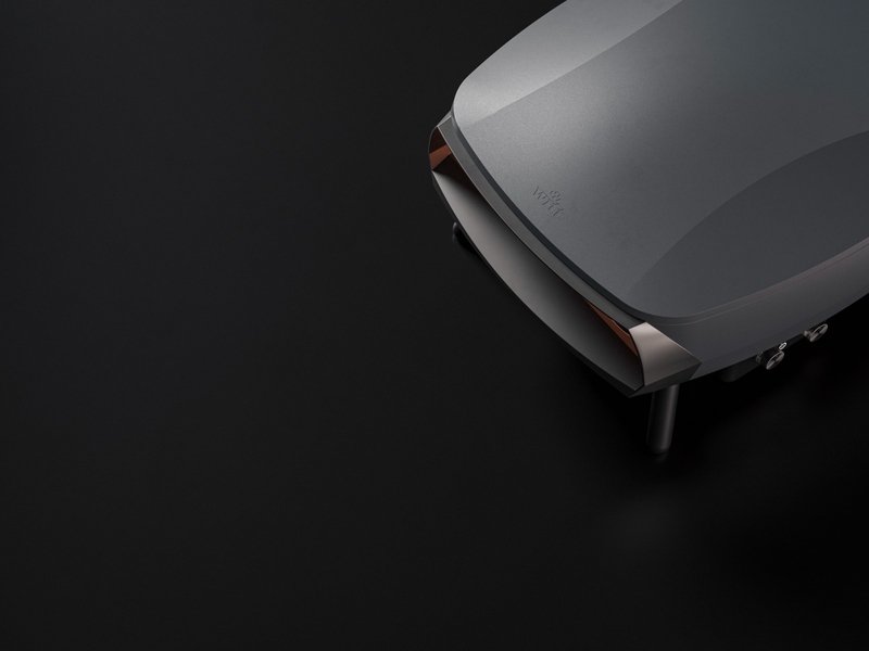 Witt Etna Rotante pizza oven - Antraciet