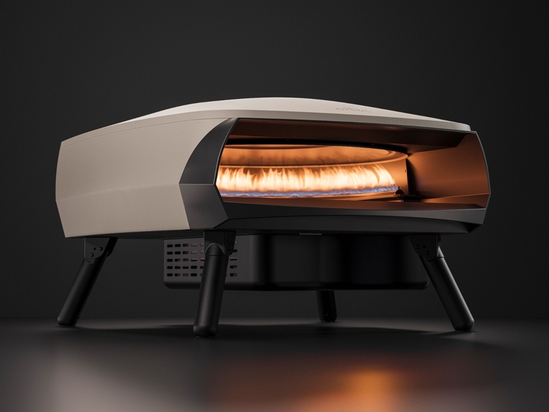 Witt Etna Rotante pizza oven - Grijs