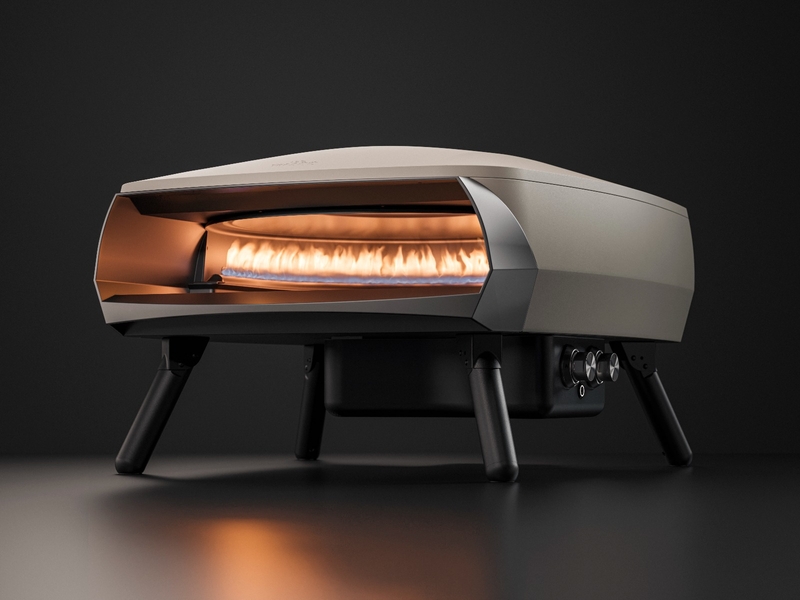 Witt Etna Rotante pizza oven - Grijs