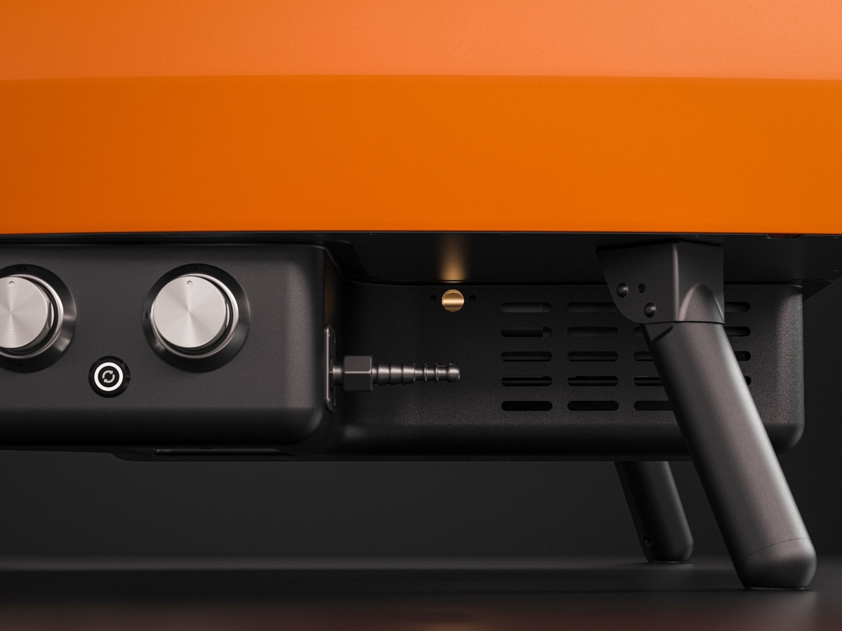 Witt Etna Rotante pizza oven - Oranje