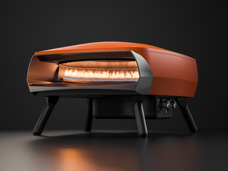 Witt Etna Rotante pizza oven - Oranje