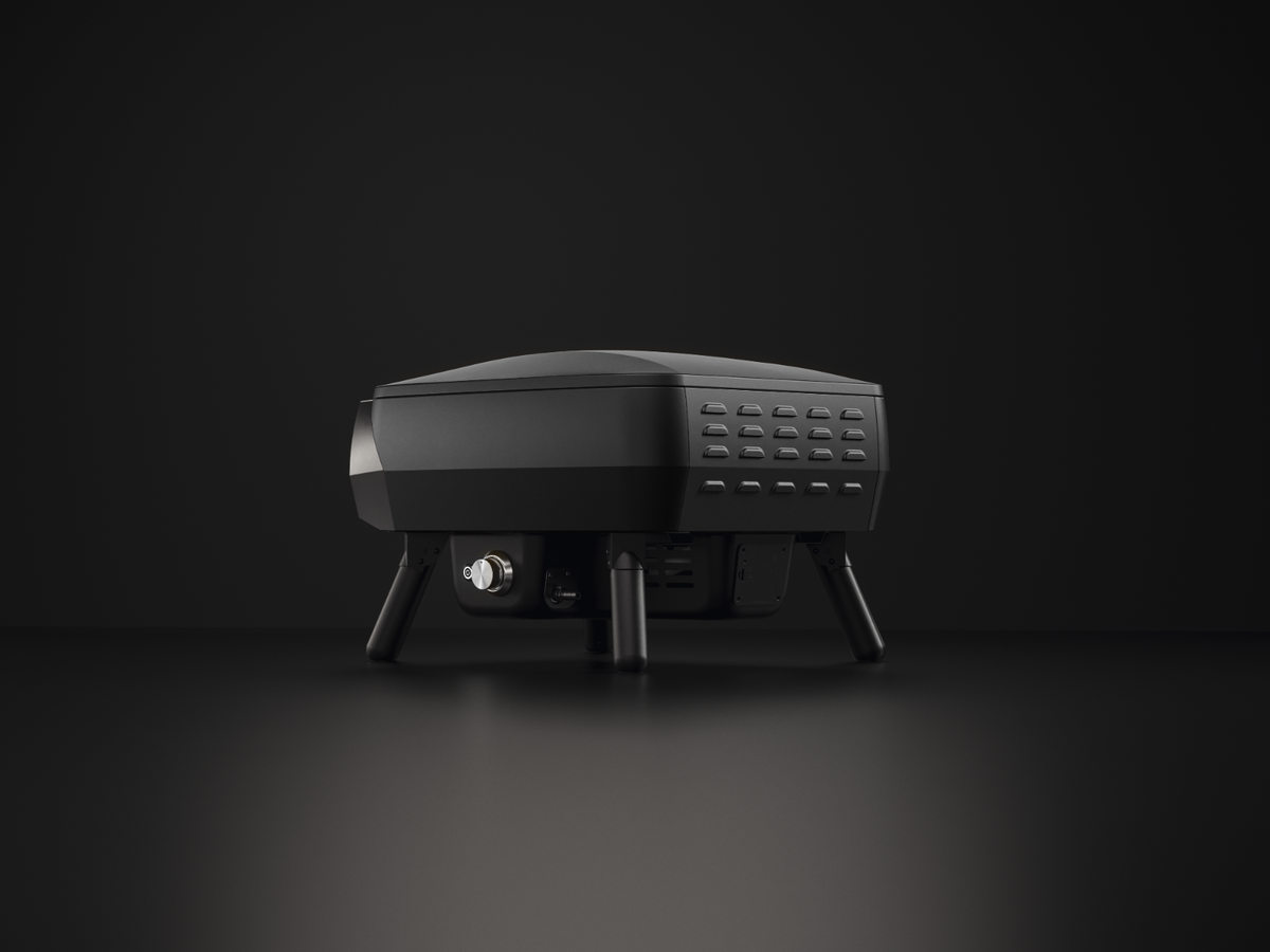 Witt Etna Rotante Piccolo pizza oven- Zwart