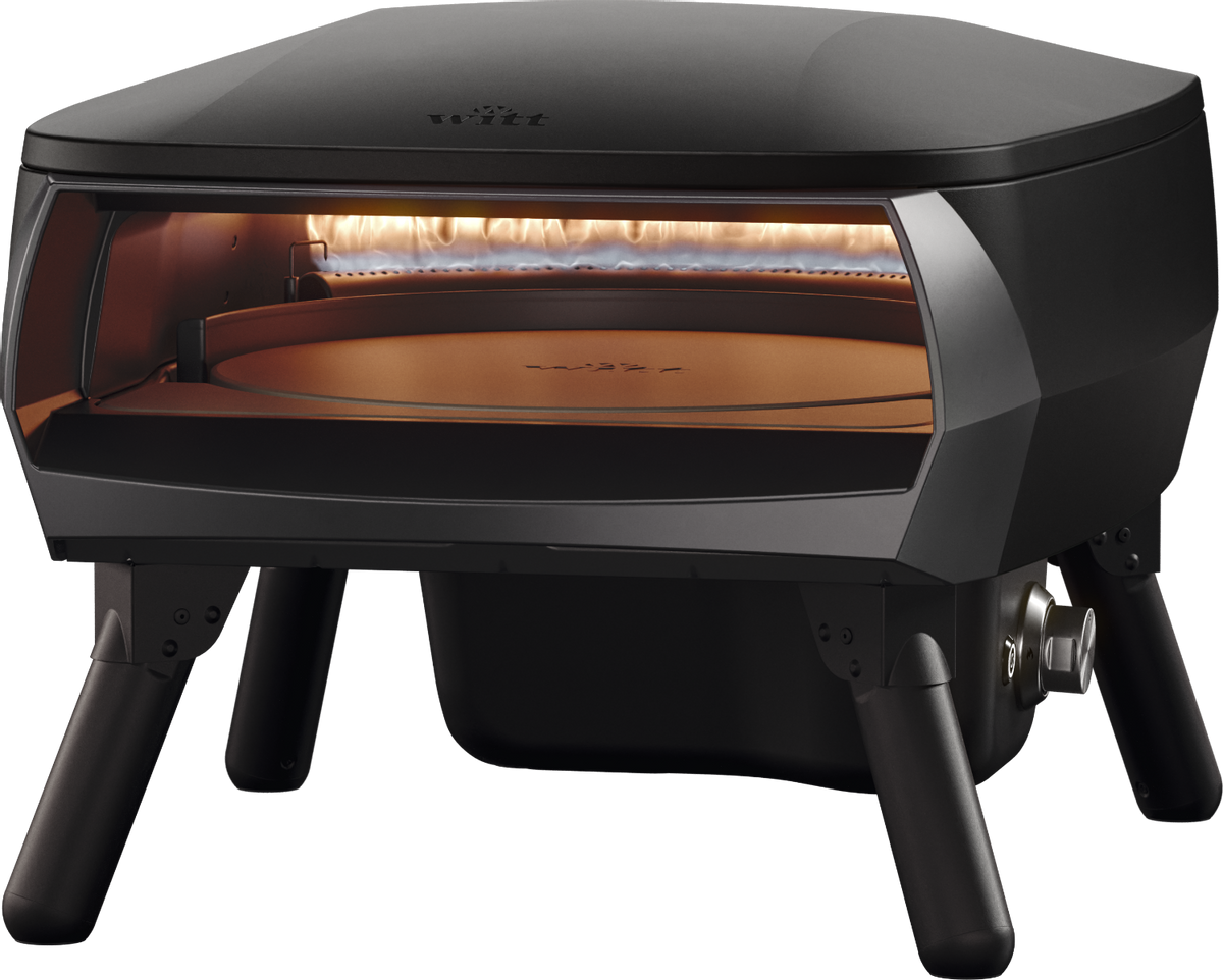 Witt Etna Rotante Piccolo pizza oven- Zwart