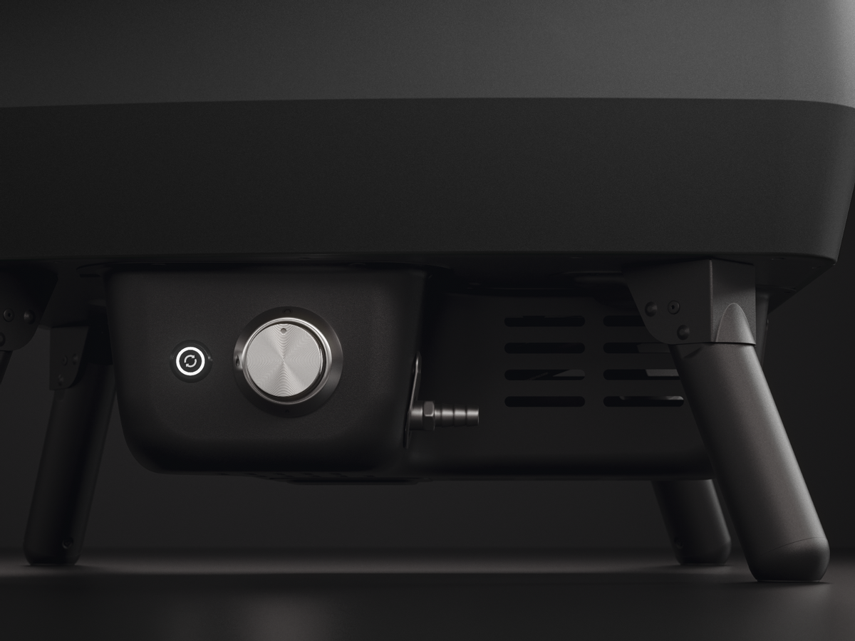 Witt Etna Rotante Piccolo pizza oven- Zwart