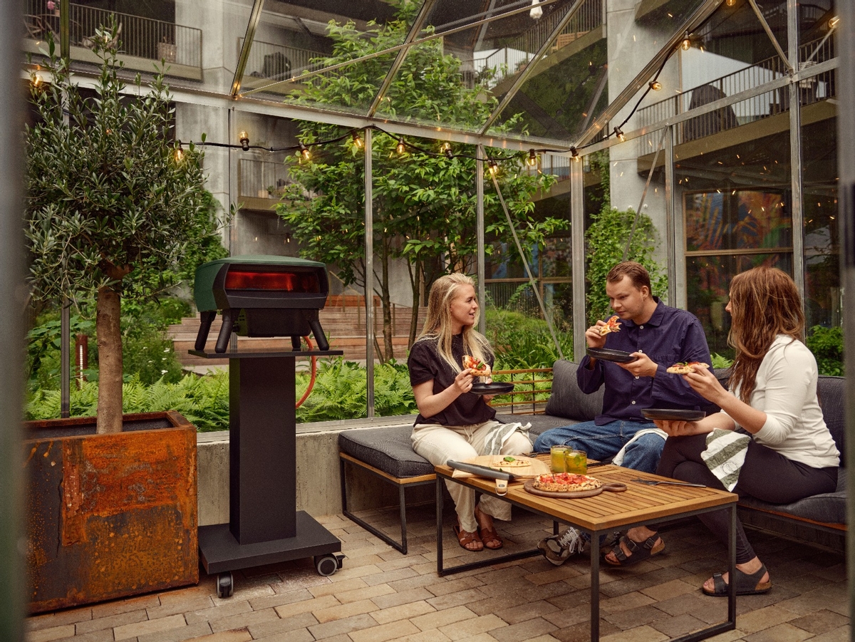 Witt Etna Rotante Piccolo pizza oven - Zwart