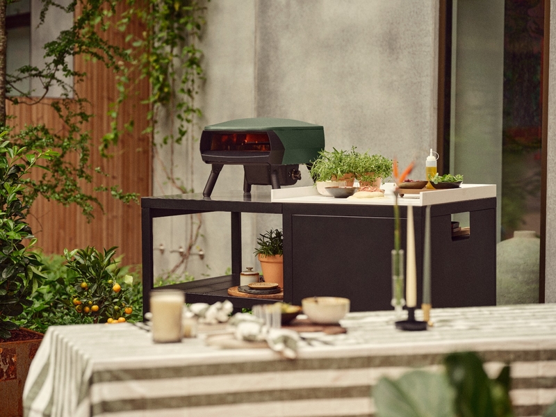 Witt Etna Rotante Piccolo pizza oven - Zwart