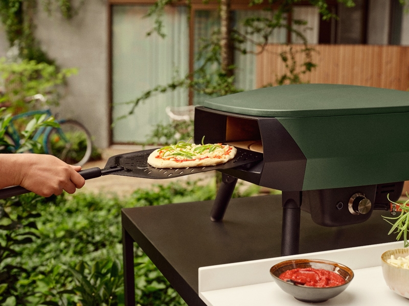 Witt Etna Rotante Piccolo pizza oven - Zwart