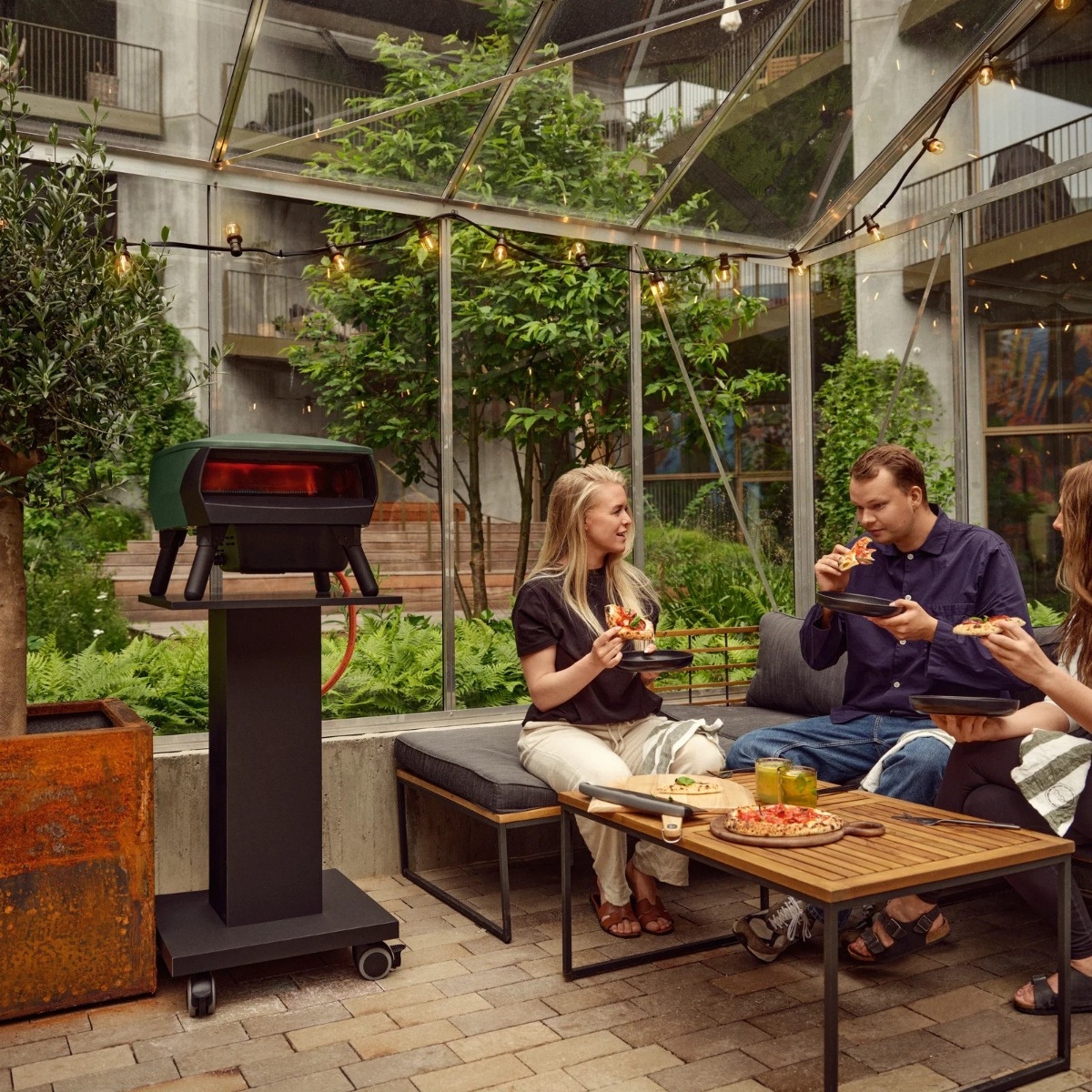 Witt Etna Rotante Piccolo pizza oven - Groen