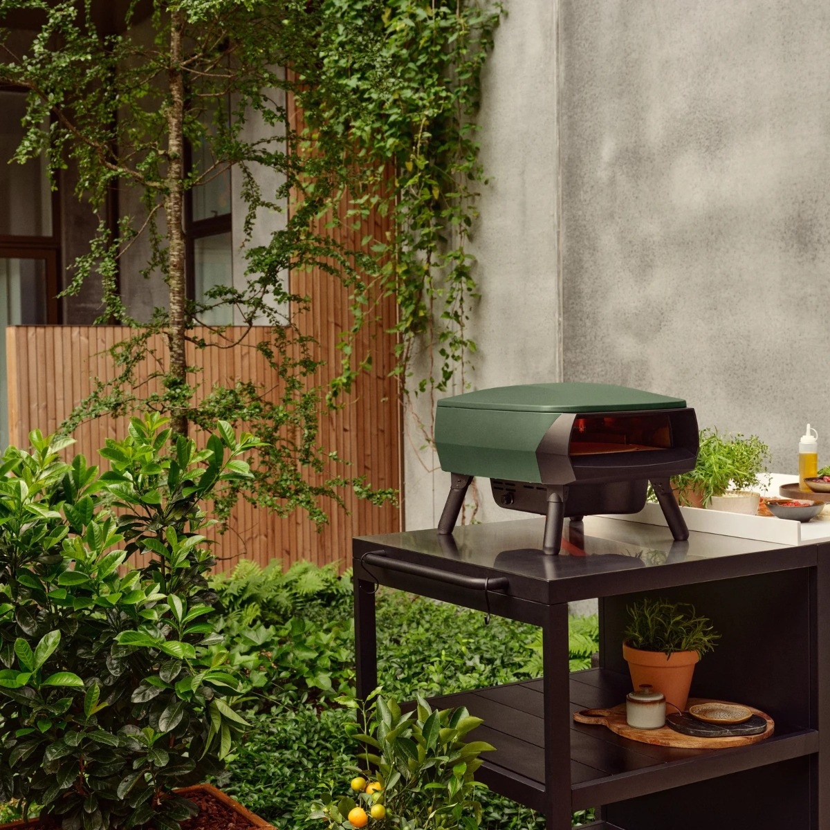 Witt Etna Rotante Piccolo pizza oven - Groen