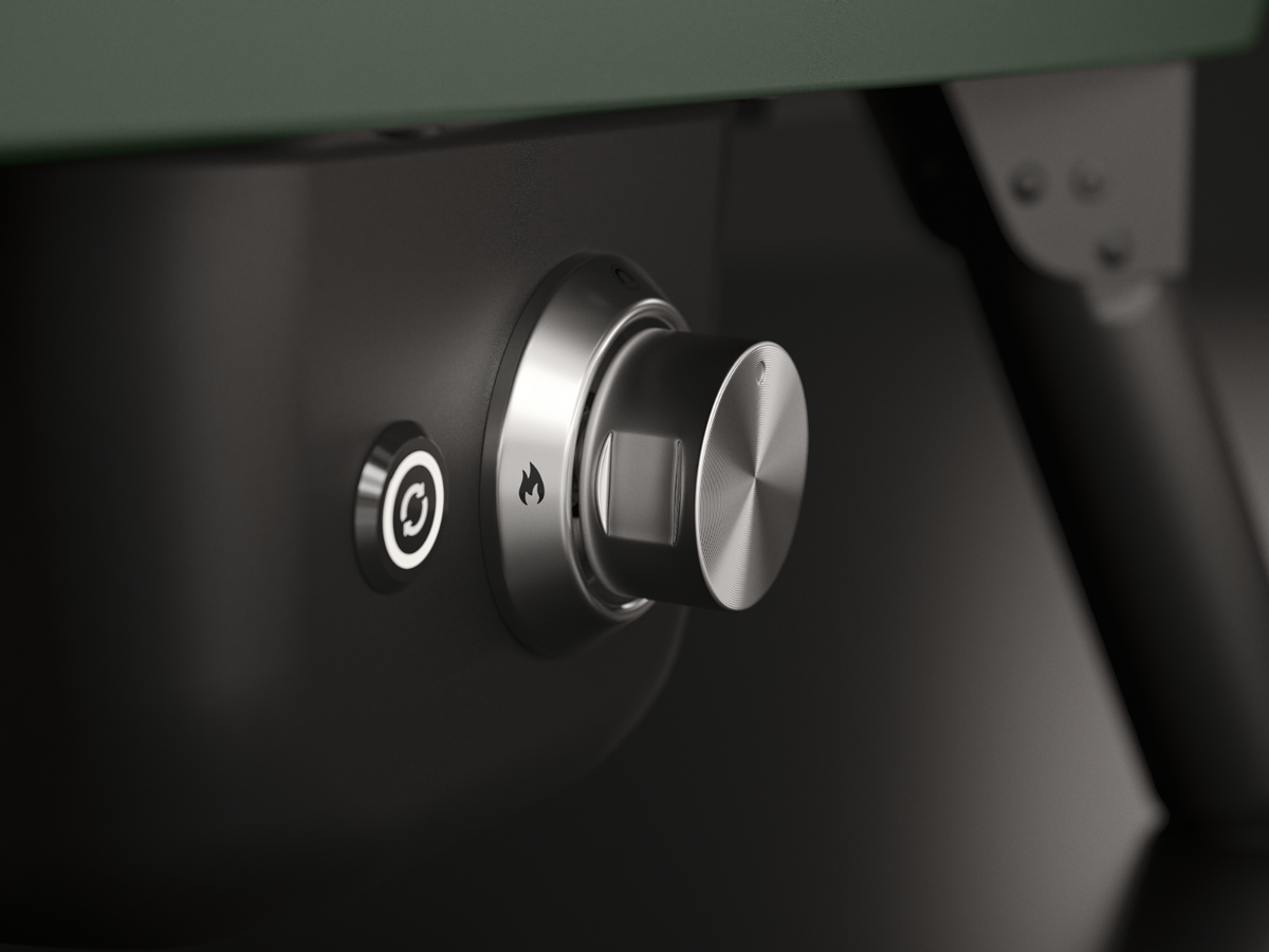 Witt Etna Rotante Piccolo pizza oven - Groen