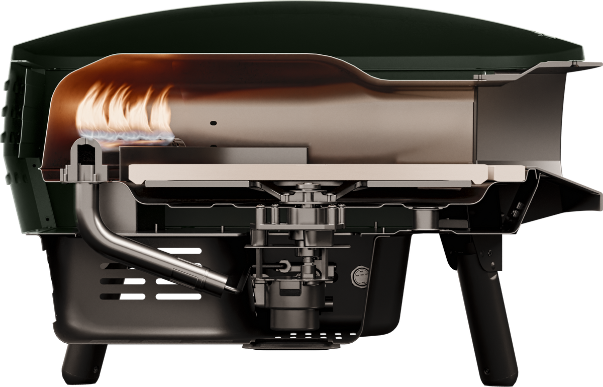 Witt Etna Rotante Piccolo pizza oven - Groen