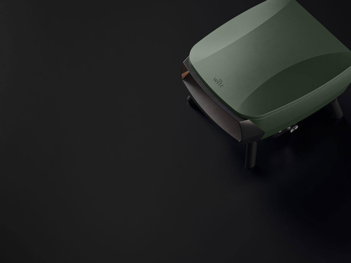 Witt Etna Rotante Piccolo pizza oven - Groen