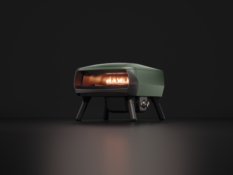 Witt Etna Rotante Piccolo pizza oven - Groen