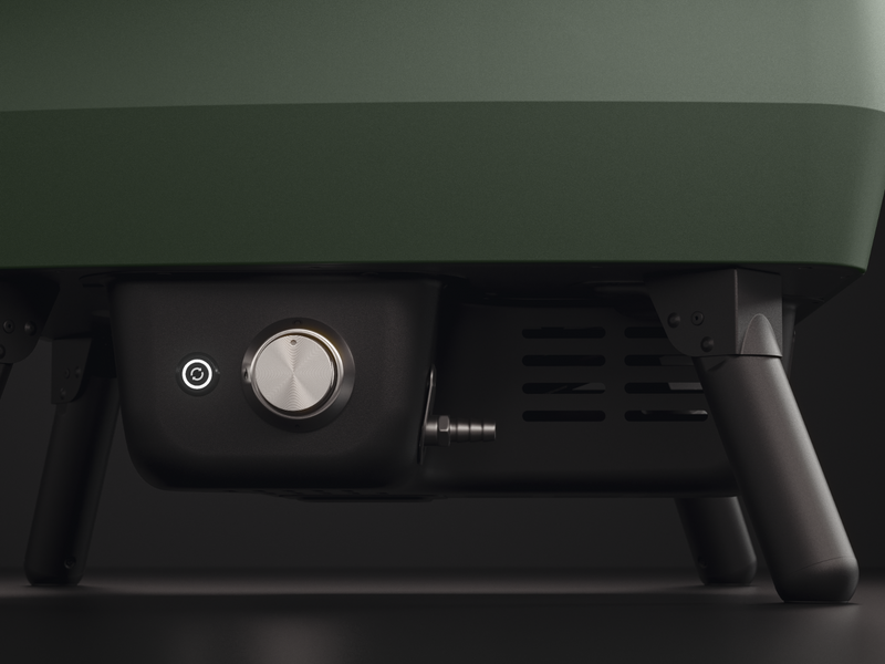 Witt Etna Rotante Piccolo pizza oven - Groen