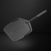 Witt Soft Grip- Black premium pizzachep met gaten - 12 Inch