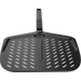 Witt Soft Grip- Black premium pizzachep met gaten - 12 Inch