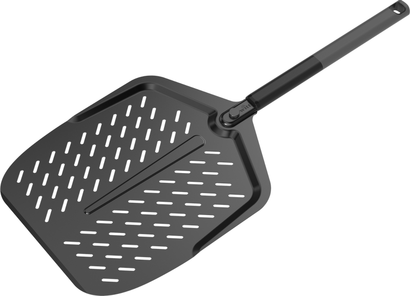 Witt Soft Grip- Black premium pizzachep met gaten - 12 Inch