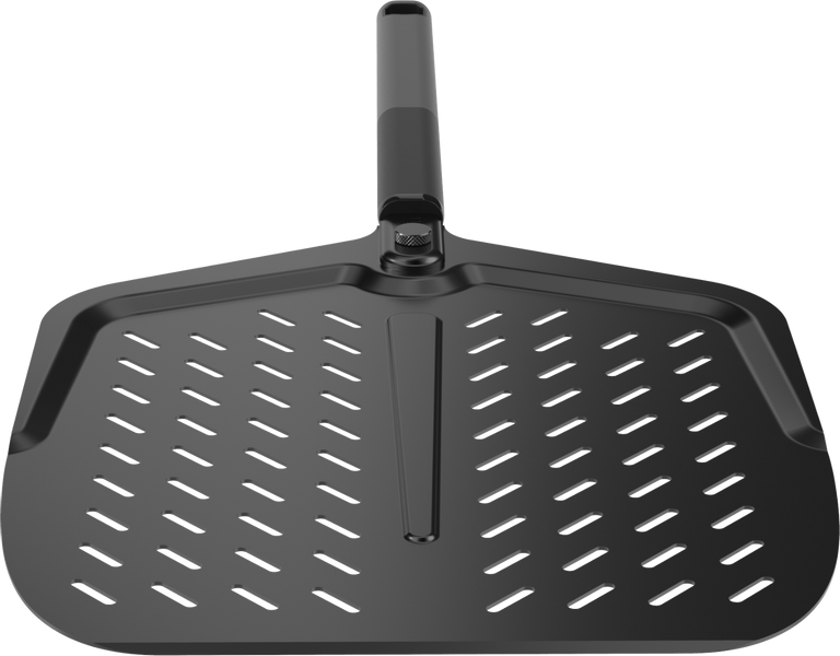 Witt Soft Grip- Black premium pizzachep met gaten - 14 Inch