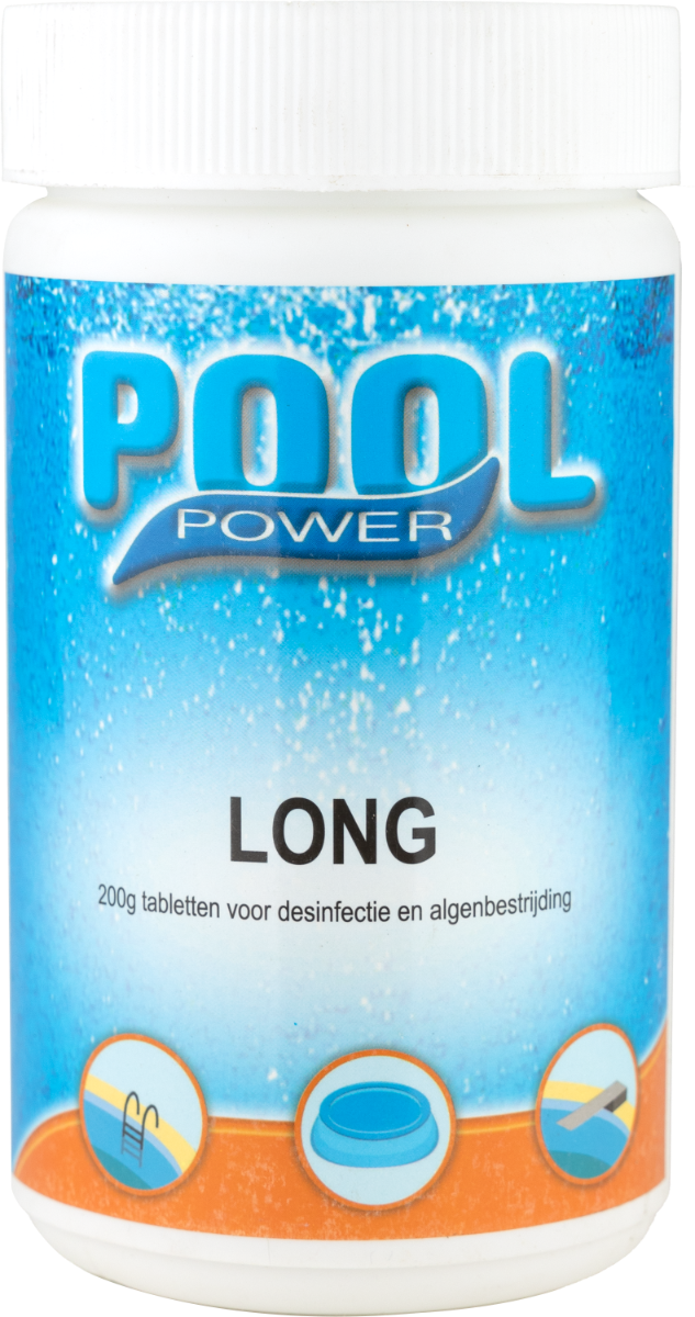 Pool Power chloortabletten 200 grams 1 kg
